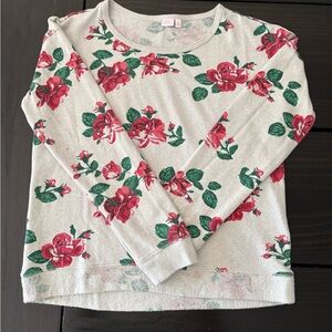 Women’s Vintage Floral Print Sweatshirt- Size Large Brand new